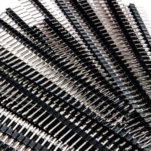 10pc 1*40pin single male 0.1&#034;(2.54mm) breakable header connector fr arduino sr1s for sale