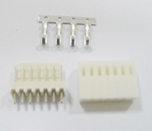 10 pcs KF2510 Connector Kits 2.54mm Pin Header + Terminal + Housing KF2510-7P A
