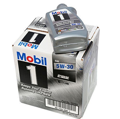 6 pcs mobil 1 94001 5w-30 synthetic motor oil - 1 quart, 6-pack for sale