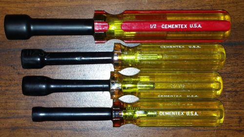 Insulated nut drivers, 4 pieces for sale