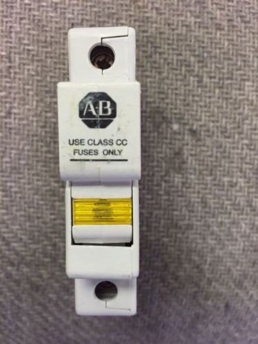Allen bradley 1492-fb1c30-l fuse holder for class cc fuses for sale