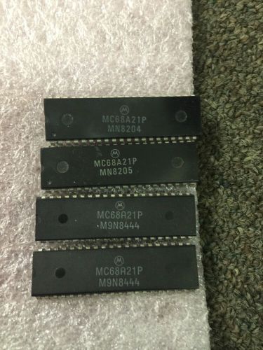 MC68A21P Manufacturer:MOTOROLA Encapsulation:DIP-40,PERIPHERAL INTERFACE ADAPTER