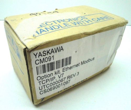 Yaskawa   CM091   Ethernet Modbus TCP/IP Option Kit    CMO91   NEW IN BOX