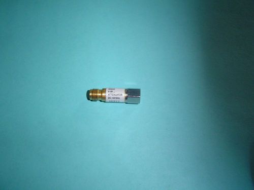 HP 8490D Coaxial Fixed Attenuator 6db , DC to 50 GHz,