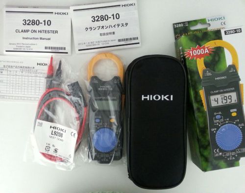 Hioki 3280-10 clamp hitester 1000a hitester ac tester meter for sale
