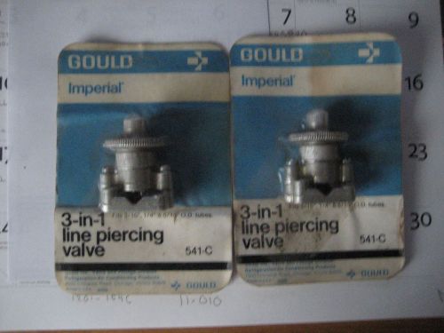 Gould imperial line piercing valve  fits 3/16&#034;, 1/4&#034; &amp; 5/16&#034; o.d. tubes. for sale