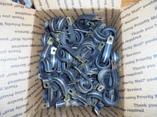 1 1/4in p-clamps/ cushion clamps 5/16 bolt hole 100ct for sale