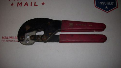 USED GB GS-01 CABLE TERMINAL CRIMPING TOOL