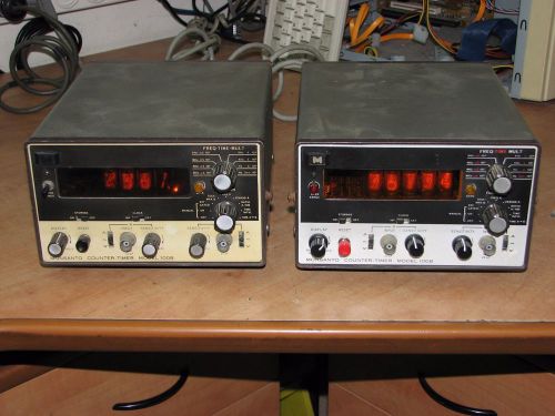 Lot of 2 Monsanto Dual Channel 50MHz Counter Timer