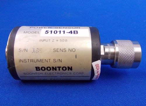 Boonton Electronics BTN 51011-4B Diode Power Sensor,100 kHz - 12.4 GHz, 50 ohm