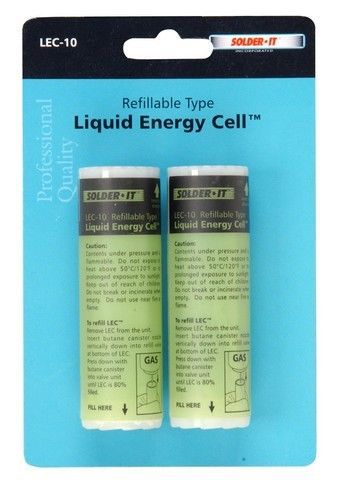 Solder It LEC-10 Liquid Energy Cells for PRO-180, Refillable
