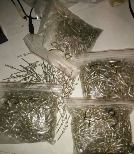 Lot of 1000 heavy duty huck rivets 1 1/4&#034; and i&#039;ll throw in 100-2&#034; lag bolts new for sale