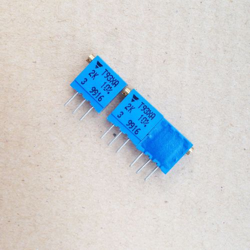 1lot/10PCS VISHAY T93XA 2K 10% Adjustable resistor potentiometers