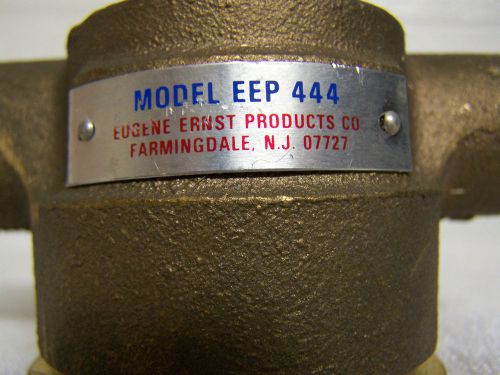 ernst site flow gage valve model EEP 444