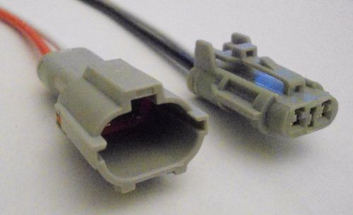 1 x set connectors 2-way harness wiring lights socket male female universal for sale
