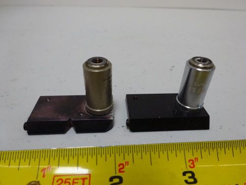 FOR PARTS MICROSCOPE PARTS CARL ZEISS OBJECTIVE 10X OPTICS  AS IS  BIN#K3-90