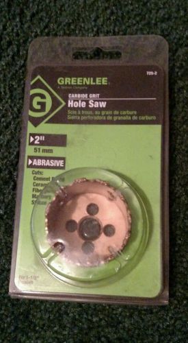 Greenlee 2&#034; carbide grit hole saw