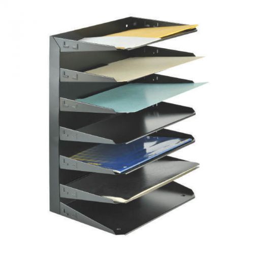 Mmf / steelmaster desk organizer 15inch x 8-3/4inch x 17-3/4inch black 2647hlbk for sale