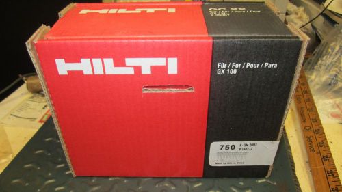 Hilti x-gn 20 mx 3/4&#034; pins and fuel for gx100 for sale