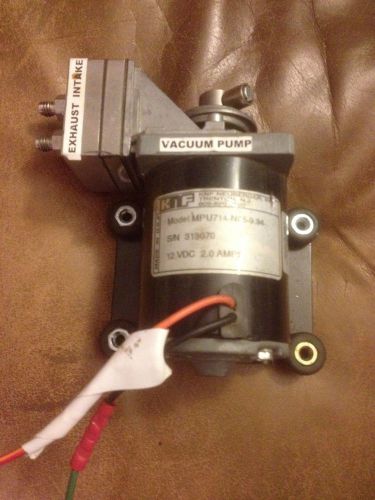 Electric 12 volt dc vacuum pump for sale