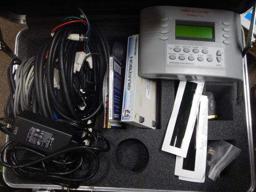 Sencore VP401 &amp; Quatech USB serial adapter, cords, wheeled case and more
