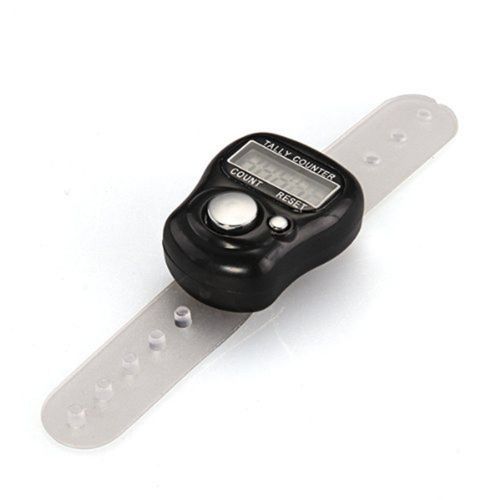 Click Durable High Quality Finger Ring Digital Tally Counter Clicker Timer