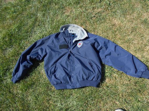 Fire / rescue squad jacket  / size  xl -   presidential lakes fire/ rescue  nj for sale