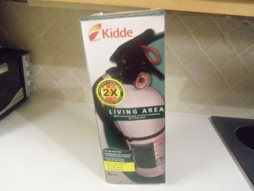 Kidde living area fire extinguisher (nib) dry chemical abc 2x for sale
