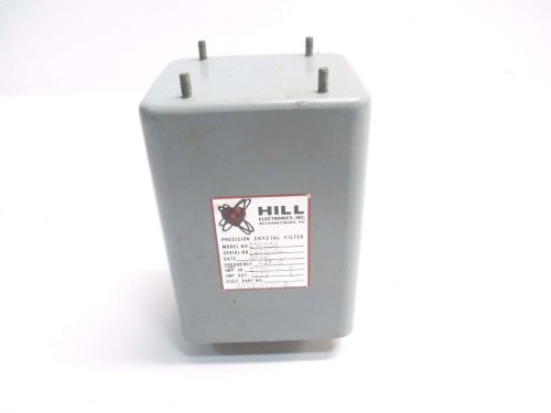 HILL ELECTRONICS 37100A PRECISION CRYSTAL FILTER D512412