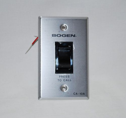 Bogen 2 position call-in switch ca-10a for sale