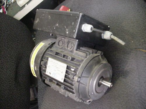 CEG M80 IEC frame AC motor 1.5hp 115v 1ph 19mm shaft face mount OMAL insert C