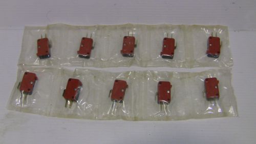 10 HONEYWELL MICRO LIMIT SWITCH BRAND NEW IN ORIGINAL PACK V3-1-D8