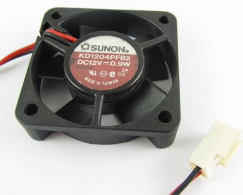 10pc SUNON Cooling Fan 40mmx40mmx10mm 4010 DC 12V 0.9W 2pin Connector KD1204PFB2