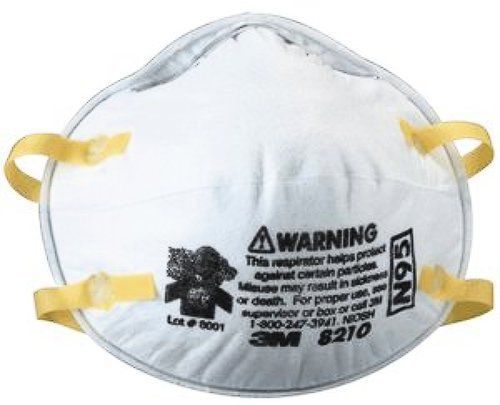 3M 7048 /8210 N95 (20 Safety Respirator Particle Masks)