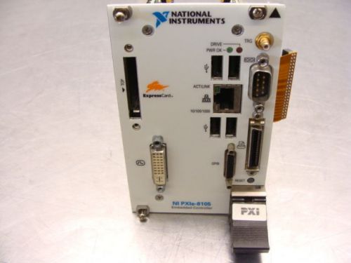 National Instruments PXIe-8105 2.0GHz Dual-Core PXI Express Embedded Controller!