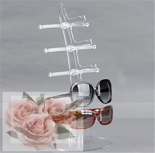 CA For 5 Pair of Eyeglasses Sunglasses Glasses Sale Show Display Stand Holder