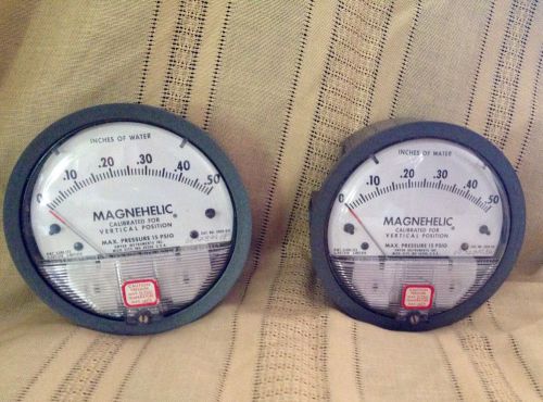 magnehelic. Set Of 2.