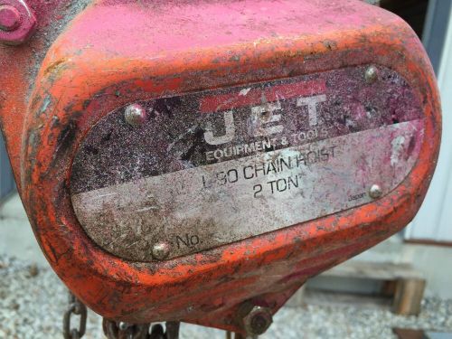 Jet L90 Series Hand Chain Hoist 2 Ton 10&#039; Lift 101520