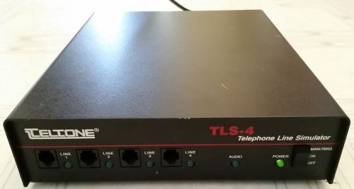 Teltone TLS-4 telephone line simulator TLS-4A-01