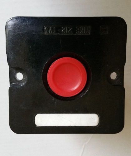 PUSH BUTTON  (START/STOP) 10A 500 V SOVIET .MADE IN USSR