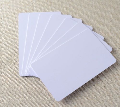100 pcs nfc thin smart card tag mifare 1k s50 ic 13.56mhz read &amp; write rfid for sale