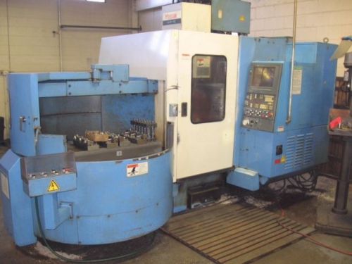 (2) mazak ajv 18 with pallets--(2) total machines are in this auction. vtc, vcn for sale