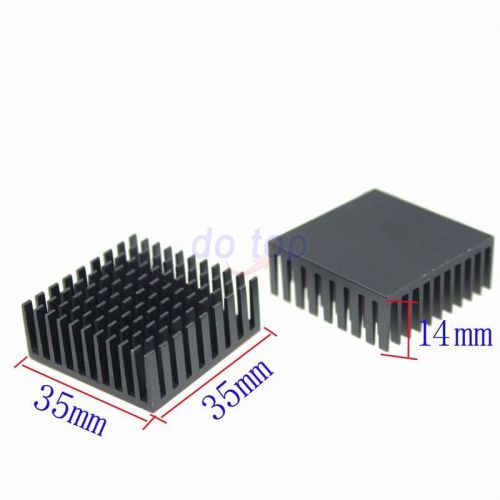 35x35x14mm Aluminum Heatsink for Chip CPU GPU VGA RAM IC LED Heat sink Radiator