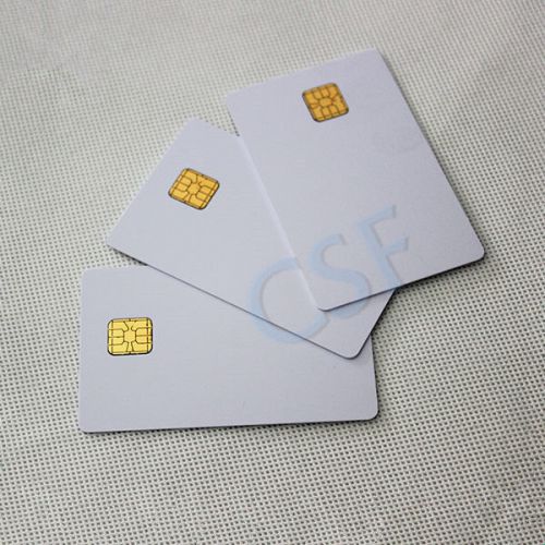 100x contact ic card smart inkjet pvc card with 5528 chip printable by inkjet for sale