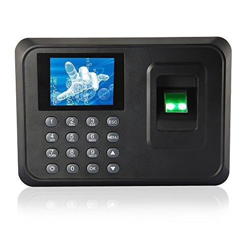 DBPOWER N-A6 Fingerprint Time Attendance Biometric Time Attendance Clock