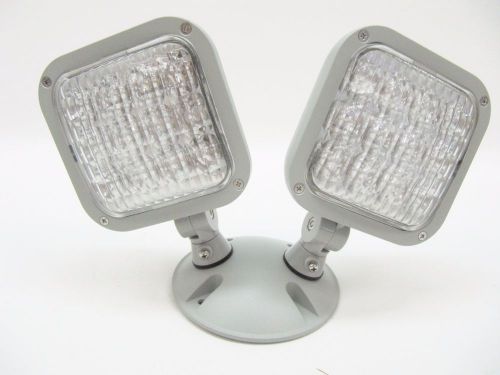 NIB Lithonia ELA-LED-T-WP-M12 Outdoor Weather Proof Remote Twin Lamp Heads