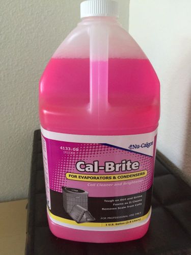 Nu-calgon cal brite coil cleaner and brightener 4133-08 gallon for sale