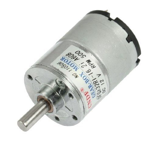 Dc 12v 50ma 500rpm 0.3kg-cm high torque permanent magnetic gear motor for sale