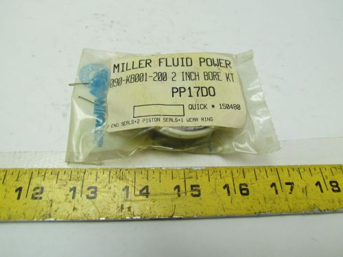Miller fluid power 090-kb001-200 2&#034; bore hydraulic cylinder rebuild kit for sale