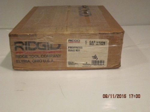 RIDGID-V2, 27428 Press Ring Kit, Standard, 1-1/2 To 2&#034; FREE SHIP NEW SEALD BOX!